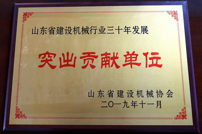 突出貢獻(xiàn)單位